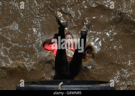 Tough Mudder - London West Stock Photo