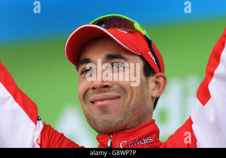 Confidis' Nicolas Edet during stage two of the Tour de Yorkshire. PRESS ASSOCIATION Photo. Picture date: Saturday April 30, 2016. See PA story CYCLING Tour de Yorkshire. Photo credit should read: Tim Goode/PA Wire Stock Photo