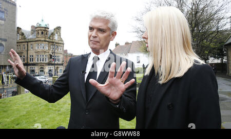 Denise Robertson funeral Stock Photo