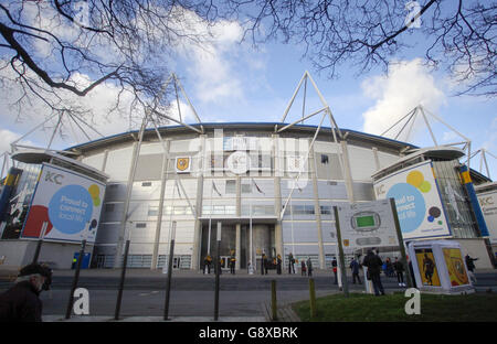 Hull City v Brentford - Sky Bet Championship - KC Stadium. A general view of the KC Stadium during the Sky Bet Championship match at the KC Stadium, Hull. Stock Photo