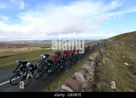 2016 Tour de Yorkshire - Stage One - Beverley to Settle Stock Photo