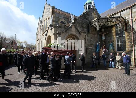 Sister Clare Crockett funeral Stock Photo - Alamy