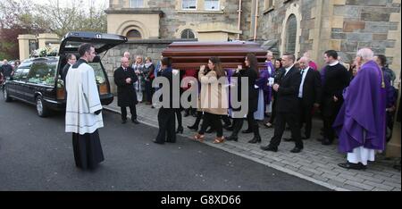 Sister Clare Crockett funeral Stock Photo - Alamy