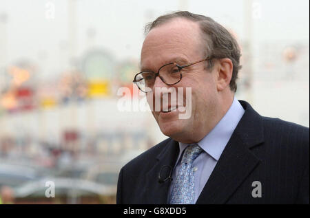 Deputy leader of the Conservative Party, Michael Ancram, outside the Imperial Hotel in Blackpool, today Wednesday5 October.2005 Mr Ancram is expected to declare whether he is going to stand as a candidate in the leadership battle. See PA Story TORY Ancram. PRESS ASSOCIATION PHOTO. PHOTO CREDIT SHOULD READ JohnGiles/PA Stock Photo