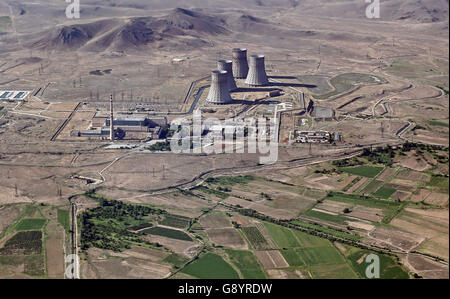 Jerewan, Armenia. 29th June, 2016. The nuclear power station Mezamor near Jerewan in Armenia, 29 June 2016. Photo: Jan Woitas/dpa/Alamy Live News Stock Photo