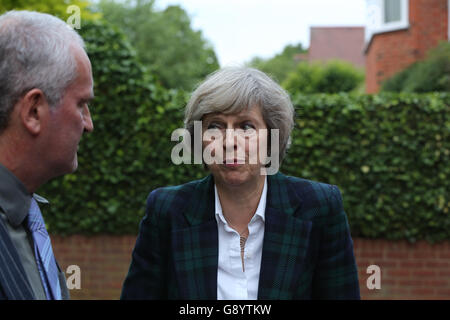 London, UK, 30th June, 2016. Theresa May and Credit:  Fantastic Rabbit/Alamy Live News Stock Photo