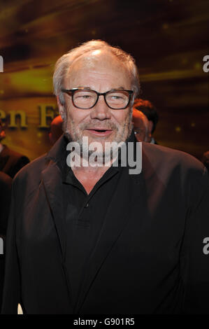 Munich, Germany. 30th June, 2016. German director and actor Klaus Maria Brandauer smiling after the award ceremony of the Friedenspreis des Deutschen Films-Die Bruecke ('Peace Award of the German Film-The Bridge') during the Munich Film Festival in Munich, Germany, 30 June 2016. PHOTO: URSULA DUEREN/dpa/Alamy Live News Stock Photo