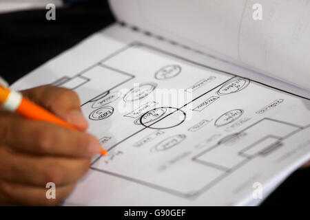 Soccer - UEFA Cup - First Round - Second Leg - Espanyol v FK Teplice - Montjuic Stadium Stock Photo