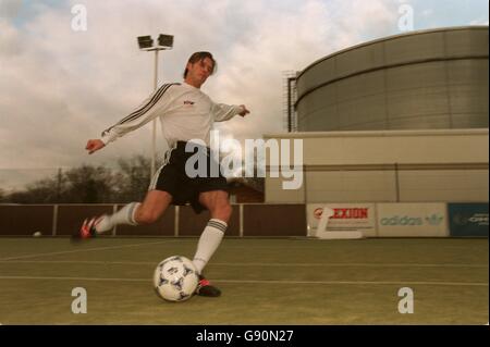 Soccer - David Beckham Signs a Boot Contract With Adidas Stock Photo