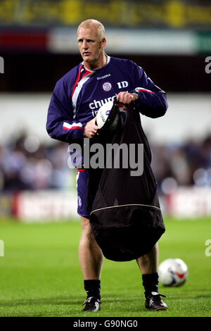 Soccer - Coca-Cola Football League Championship - Queens Park Rangers v Crystal Palace - Loftus Road. Iain Dowie, Crystal Palace manager Stock Photo