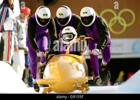 FourMan Bobsleigh Winter Olympics Nagano 1998 Competition Run