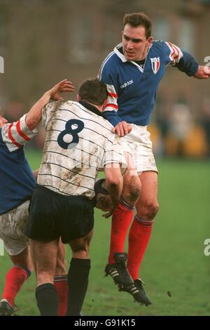 Rugby Union  - Scotland A v France A - Goldenacre, Edinburgh Stock Photo