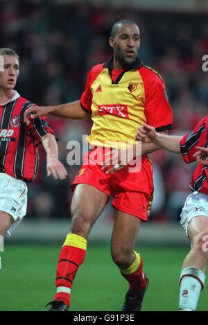 Soccer - Nationwide League Division Two - Watford v AFC Bournemouth. Jason Lee, Watford Stock Photo