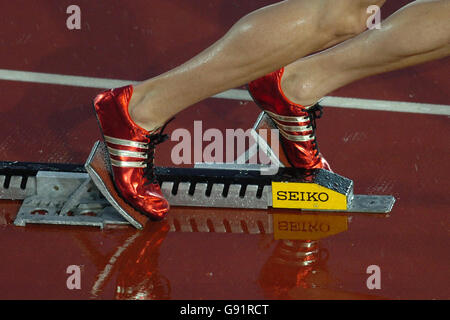 Athletics - IAAF World Athletics Championships - Helsinki 2005 - Olympic Stadium Stock Photo