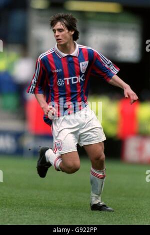 Soccer - FA Carling Premiership - Bolton Wanderers v Crystal Palace. Matt Jansen, Crystal Palace Stock Photo