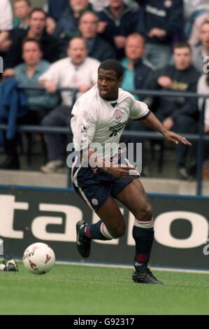 Soccer - FA Carling Premiership - Bolton Wanderers v Crystal Palace. Nathan Blake, Bolton Wanderers Stock Photo