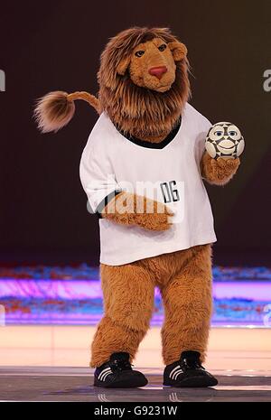 Goleo IV, official mascot for the 2006 FIFA World Cup Stock Photo