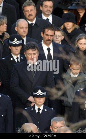 FUNERAL Officer Stock Photo