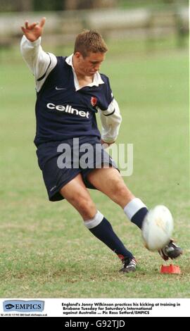 Rugby  Union - Test Match - Australia v England - England Training Stock Photo