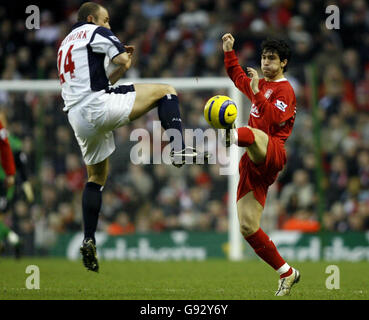 LUIS GARCIA LIVERPOOL FC ANFIELD LIVERPOOL ENGLAND 15 January 2005 Stock  Photo - Alamy