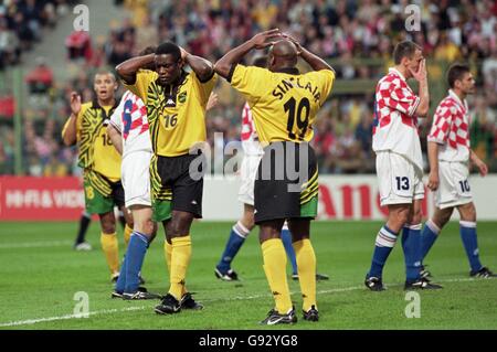 Soccer - World Cup France 98 - Group H - Jamaica v Croatia