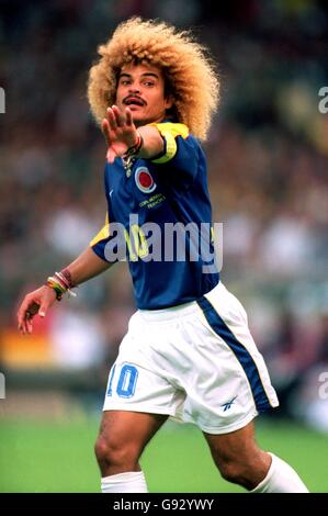 Carlos valderrama world cup hi-res stock photography and images