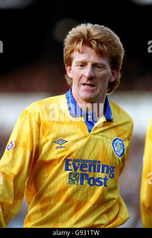 Soccer - English 1st Division - Leeds United Stock Photo