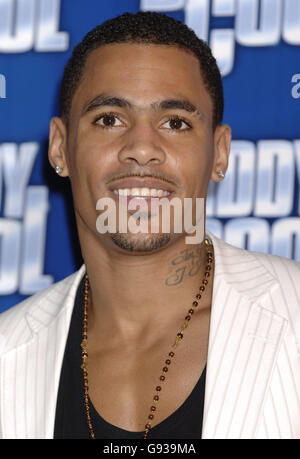 Ex-So Solid Crew star, presenter and AFC Wimbledon footballer Harvey, at a photocall for the new West End musical Daddy Cool - based on the music of 70's disco group Boney M - at Too2Much, central London, Wednesday 18 January 2006. PRESS ASSOCIATION Photo. Photo credit should read: Yui Mok/PA
