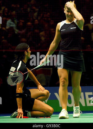 BADMINTON Birmingham Stock Photo