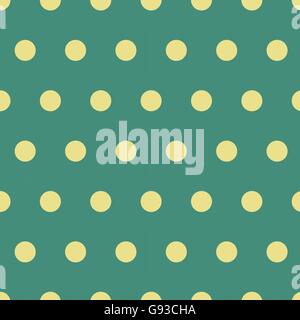 Seamless polka dot pattern background Stock Vector