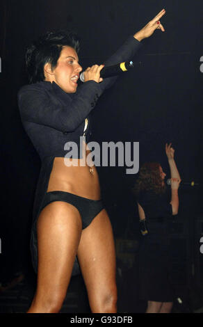Tatu performing onstage at G.A.Y from the Astoria, central London, during a concert to launch their new single 'Friend or Foe', Saturday 28 January 2006. PRESS ASSOCIATION Photo. Photo credit should read: Yui Mok/PA Stock Photo