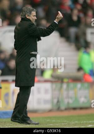 Soccer - FA Barclays Premiership - Middlesbrough v Chelsea - The Riverside Stadium Stock Photo