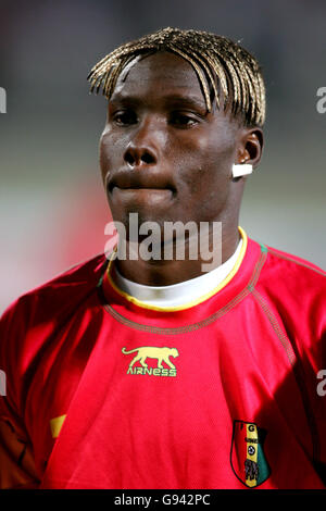 Soccer - African Cup of Nations 2006 - Group C - South Africa v Guinea - Harras El-Hedoud Stadium Stock Photo