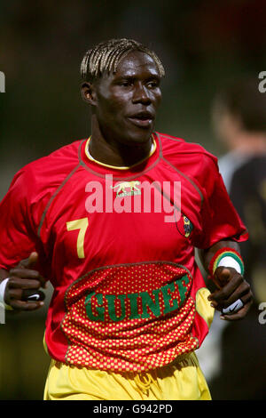 Soccer - African Cup of Nations 2006 - Group C - South Africa v Guinea - Harras El-Hedoud Stadium. Fode Mansare, Guinea Stock Photo