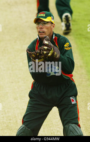 Cricket - Tour Match - Leicestershire v Australia - Grace Road. Paul Nixon, Leicestershire Stock Photo