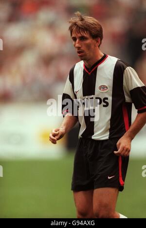 Dutch Soccer - Johan Cruyff Shield - Ajax v PSV Eindhoven. Tomasz Iwan, PSV Eindhoven Stock Photo