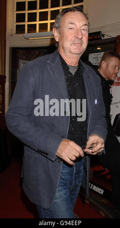 Nick Mason of Pink Floyd arrives at the UK film premiere of 'The Matador', at the Notting Hill Coronet Cinema, west London, Tuesday 21 February 2006. PRESS ASSOCIATION Photo. Photo credit should read: Yui Mok/PA Stock Photo