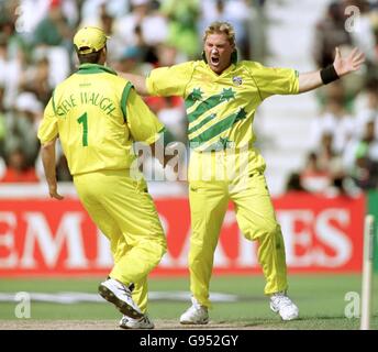 Cricket - ICC World Cup - Semi Final - Southh Africa vs Australia Stock Photo