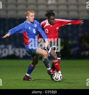 Soccer - International Friendly - Iceland v Trinidad & Tobago - Loftus Road Stock Photo