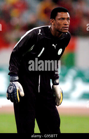 Soccer - International Friendly - Portugal v Saudi Arabia - LTU Arena. Mohammed Al Deayea, Saudi Arabia Stock Photo