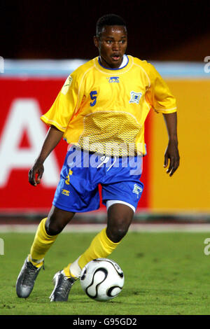 Soccer - African Cup of Nations 2006 - Group B - Angola v DR Congo - Military Academy Stadium. Biscotte Mbala Mbuta, DR Congo Stock Photo