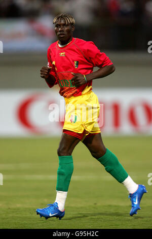 Soccer - African Cup of Nations 2006 - Group C - Zambia v Guinea - Harras El-Hedoud Stadium. Fode Mansare, Guinea Stock Photo