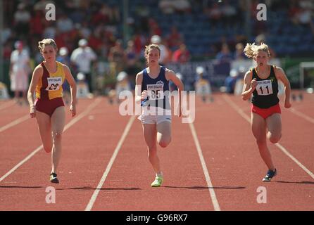 Athletics - English Schools Championships - Bury St Edmunds Stock Photo