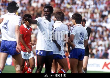 Soccer - World Cup Spain 82 - Group Four - France v Kuwait Stock Photo