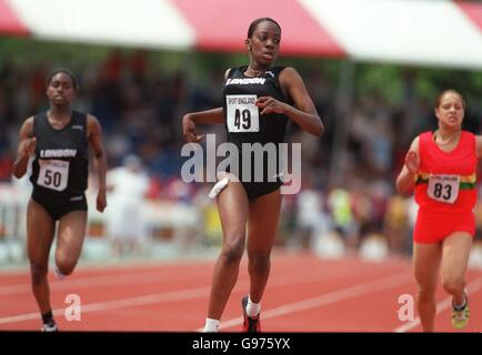 Athletics - English Schools Championships - Bury St Edmunds Stock Photo