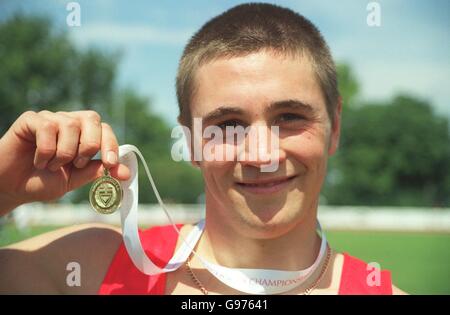 Athletics - English Schools Championships - Bury St Edmunds Stock Photo