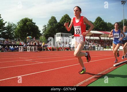 Athletics - English Schools Championships - Bury St Edmunds Stock Photo