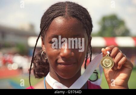 Athletics - English Schools Championships - Bury St Edmunds Stock Photo