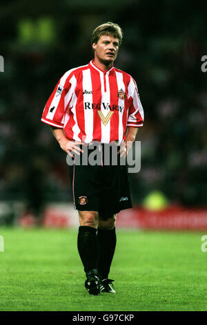 Soccer - FA Carling Premiership - Sunderland v Watford. Stefan Schwarz, Sunderland Stock Photo