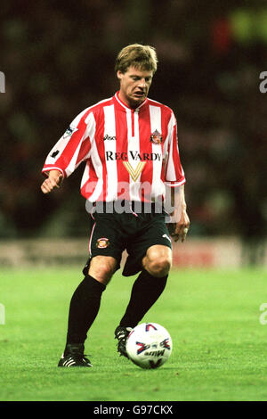 Soccer - FA Carling Premiership - Sunderland v Watford. Stefan Schwarz, Sunderland Stock Photo